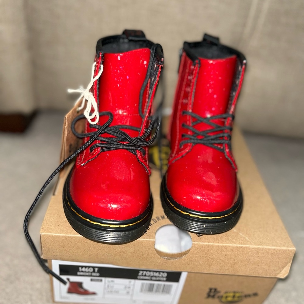 Brand new patent leather Dr. Martens